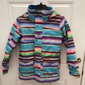 Burton Ski Jacket Medium Elstar Room to Grow Dry Ride